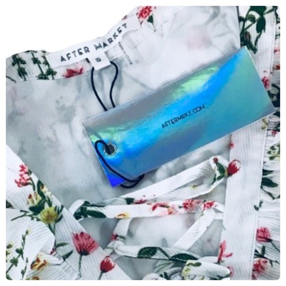 Nordstrom/After Market| Boho Floral Print Babydoll Dress | S NEW - Picture 10 of 10